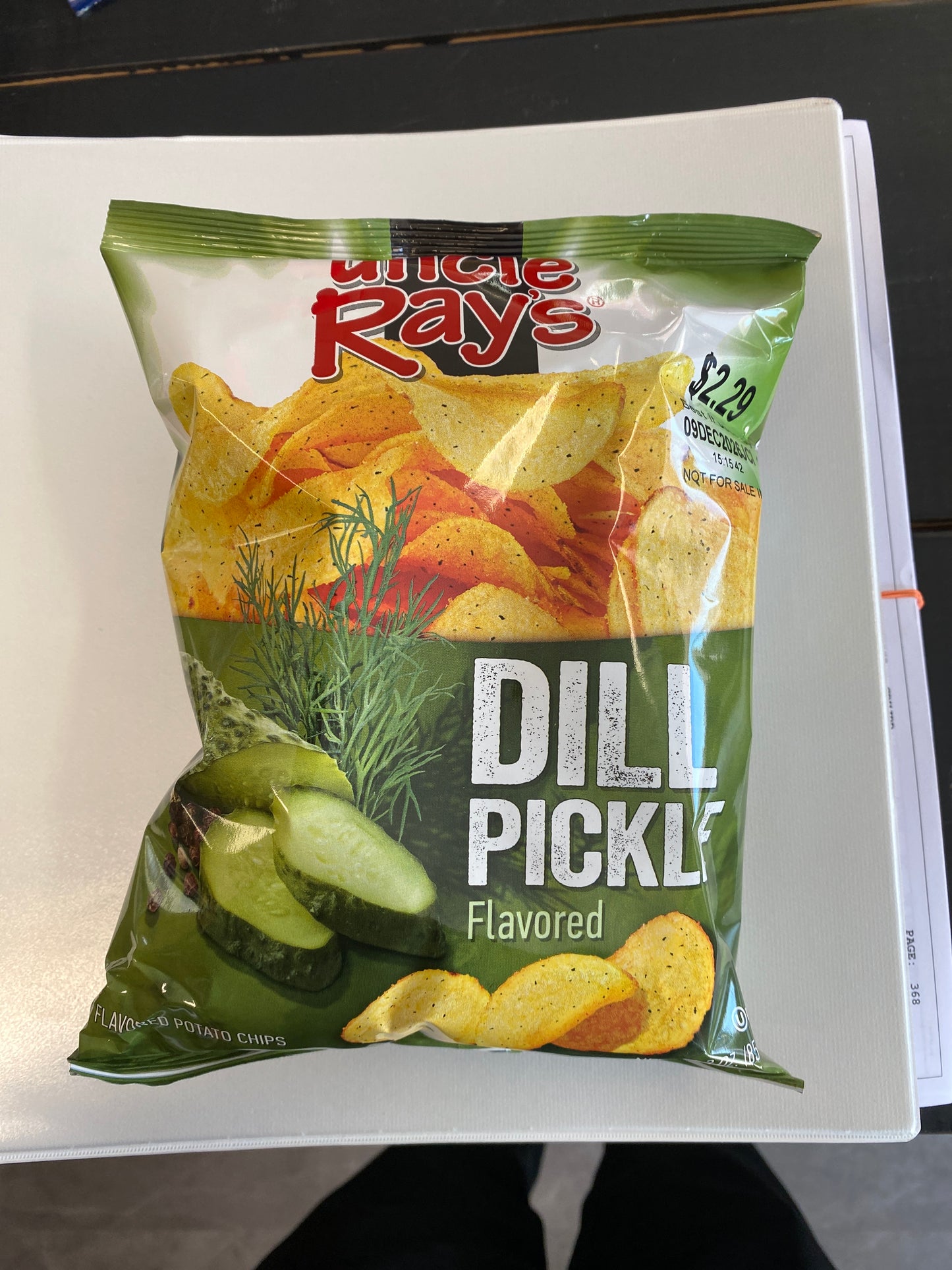 Uncle Rays Dill Pickle 3oz