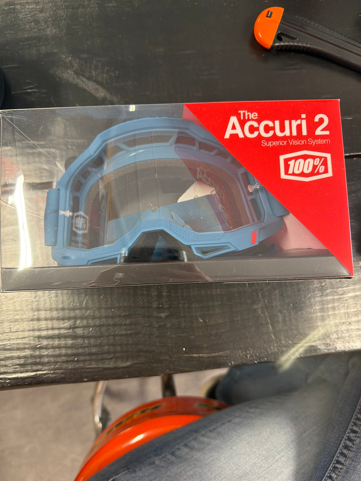 Accuri 2 odeon clear lens goggle