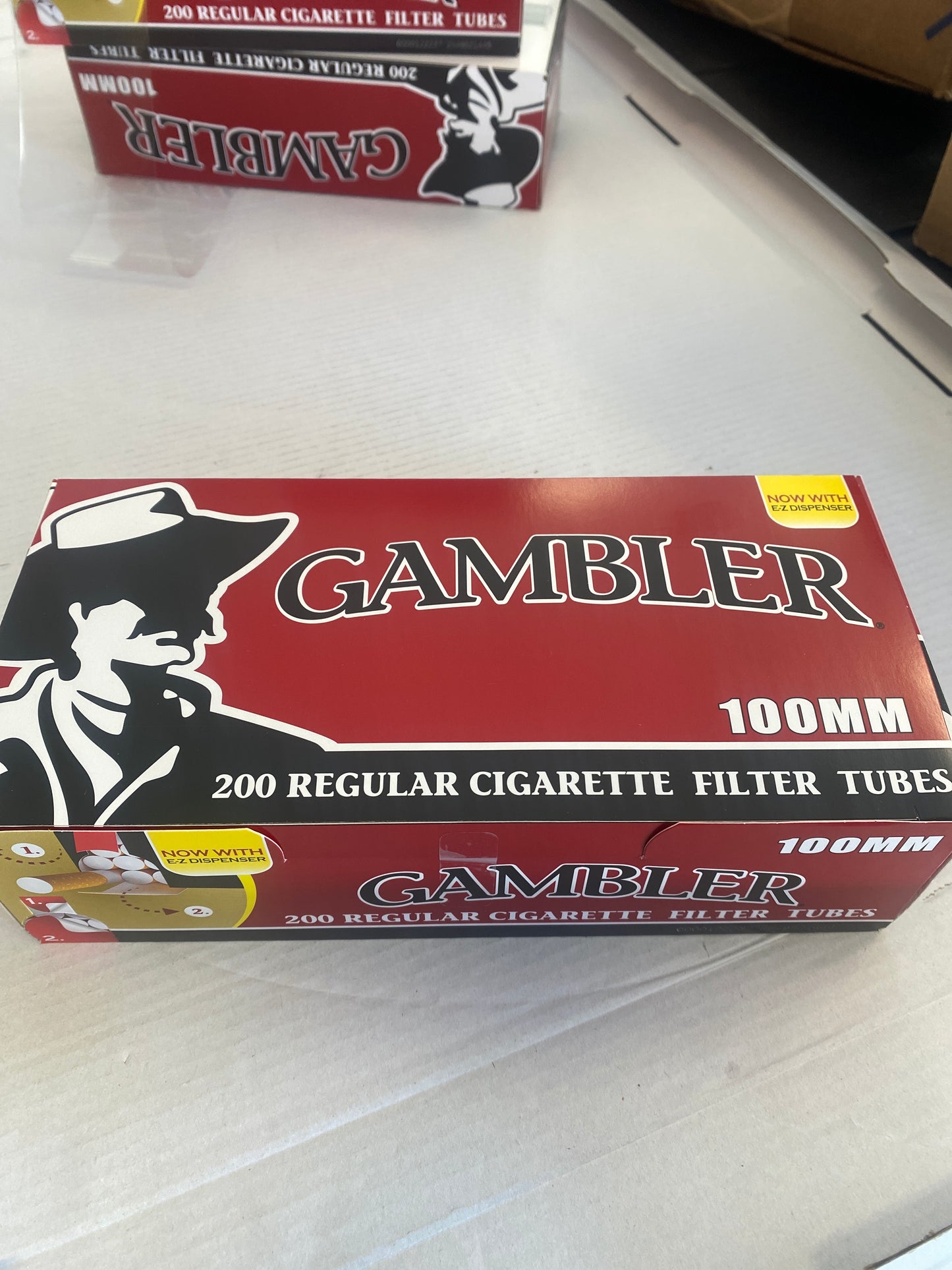 Gambler Red 100s Tubes