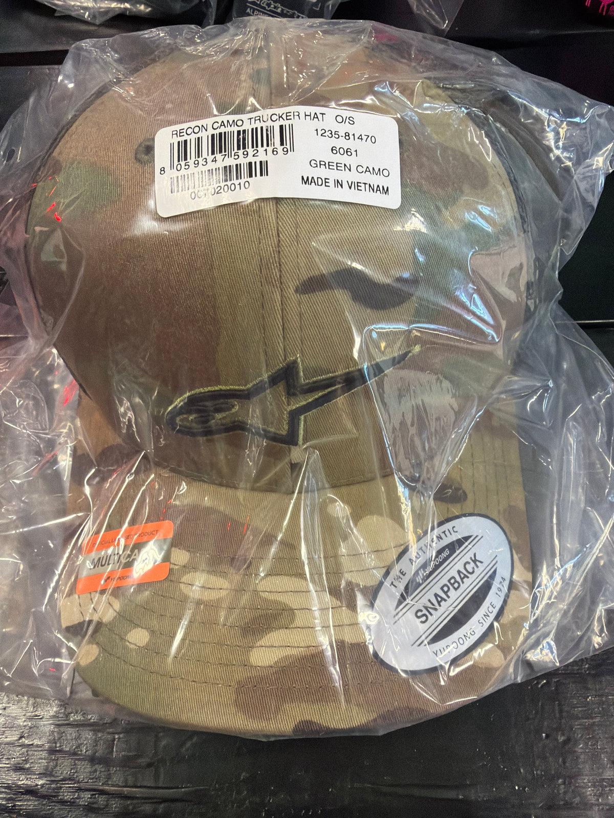 Alpinestar recon trucker hat camo