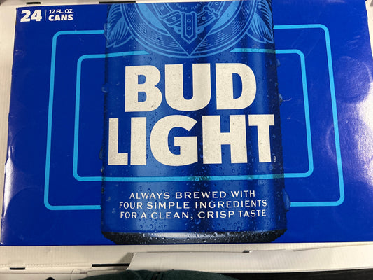 Bud Light 24 pack 12oz cans