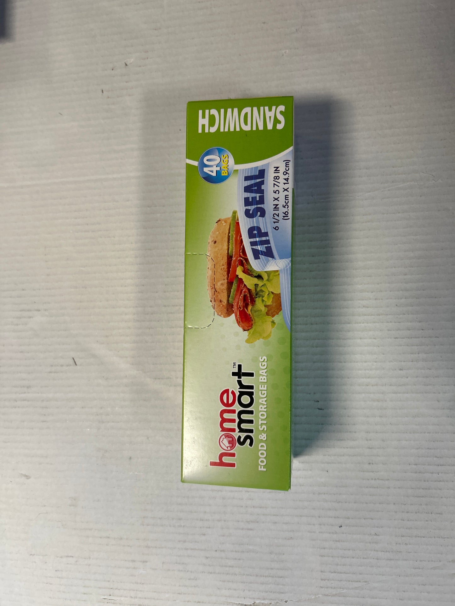 Home Smart Sandwich Bags 40ct