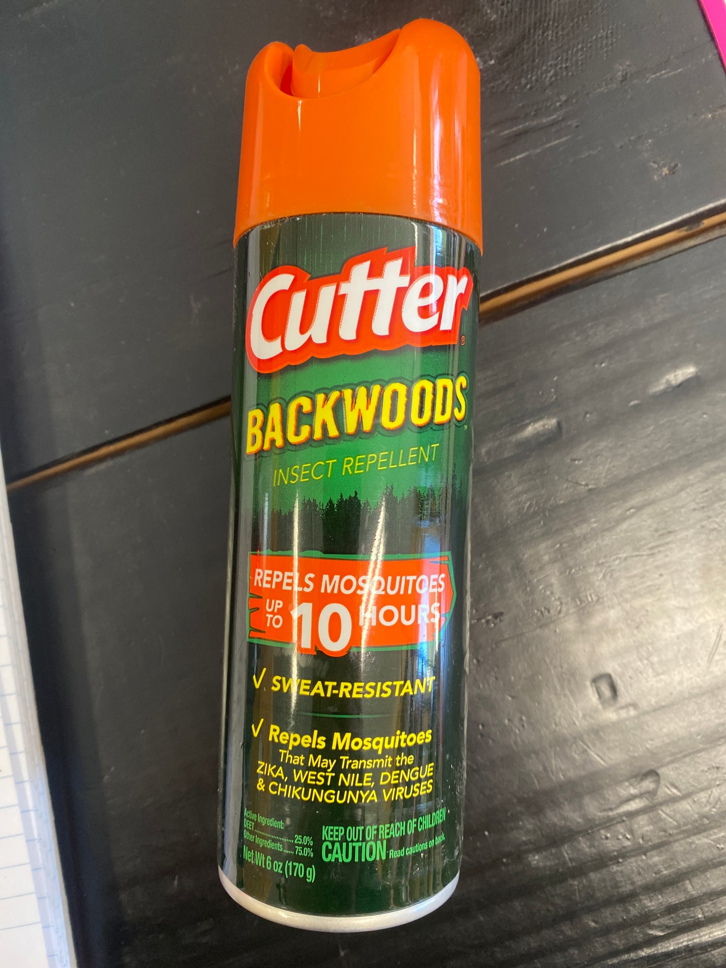 Cutter Backwoods Bug Spray 6oz