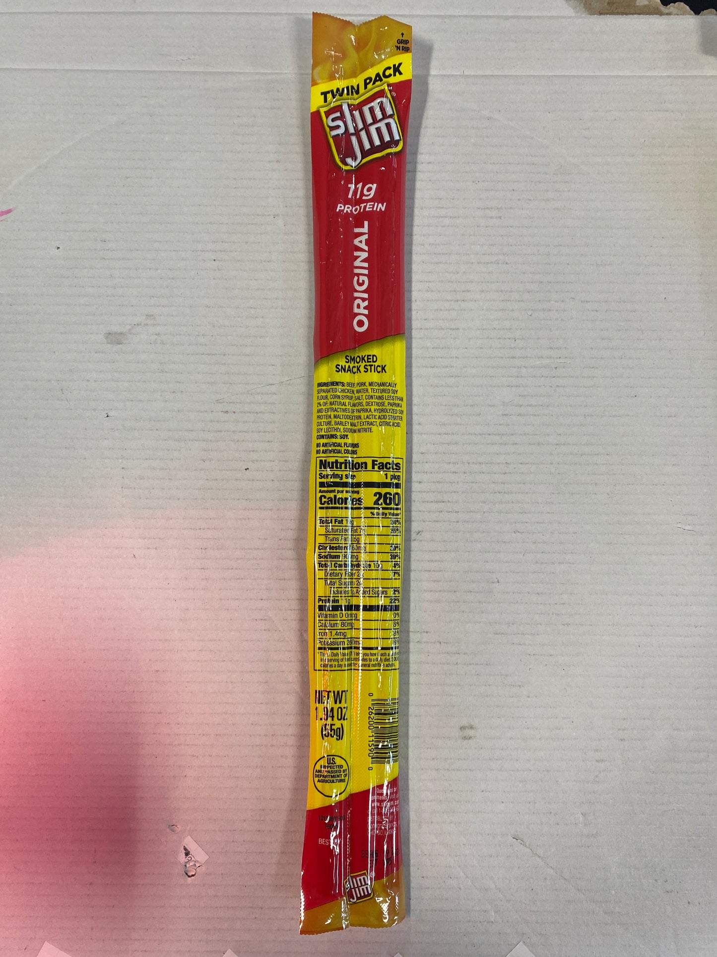 Slim Jim Original 2pk 1.94oz