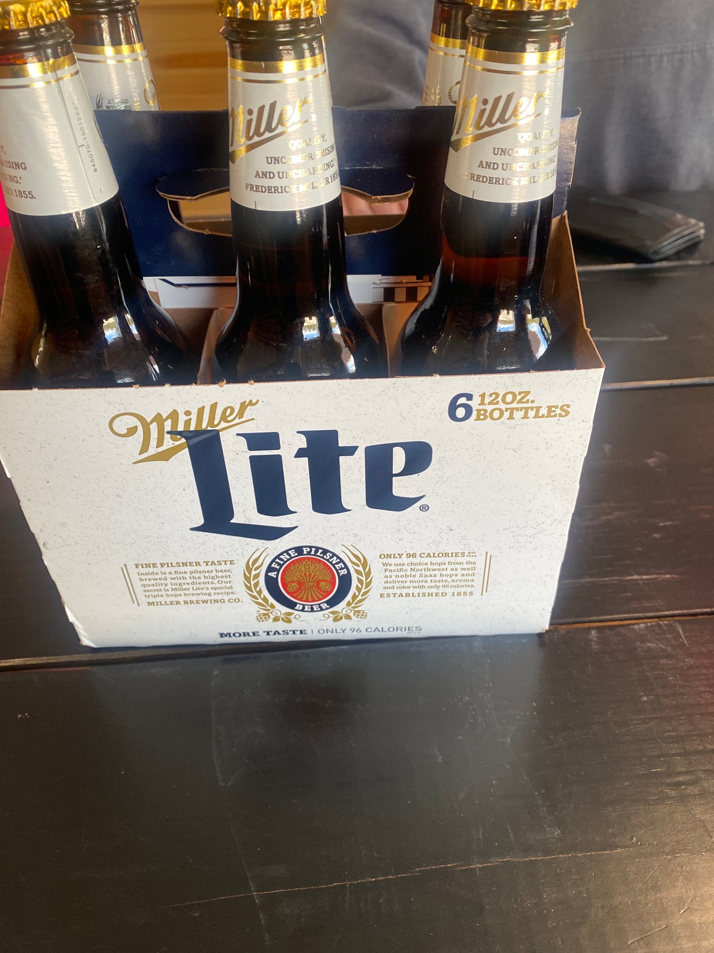 Miller Lite 6pk 12oz Bottles