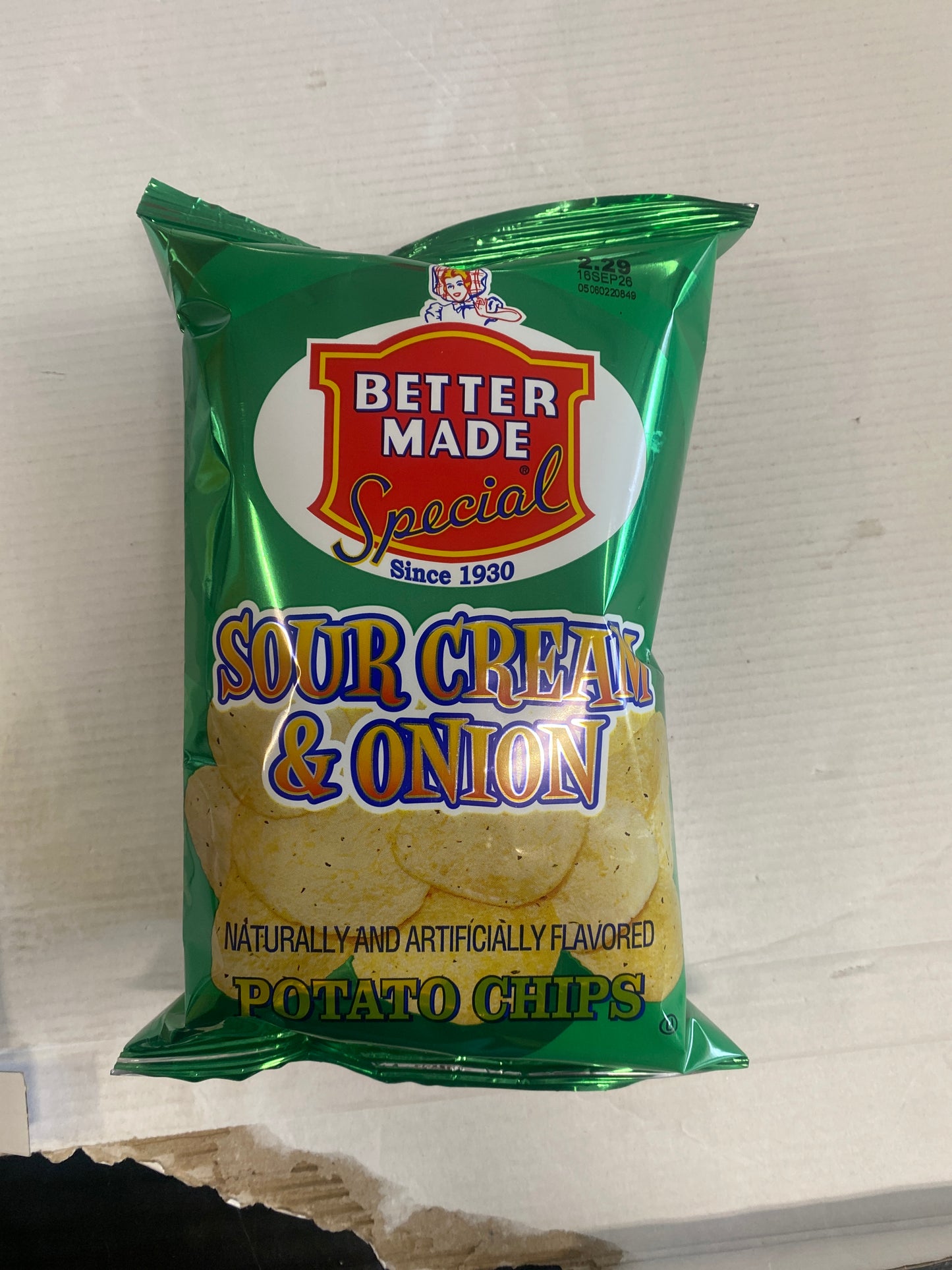 Better Made Sour Cream and Onion 2.75oz