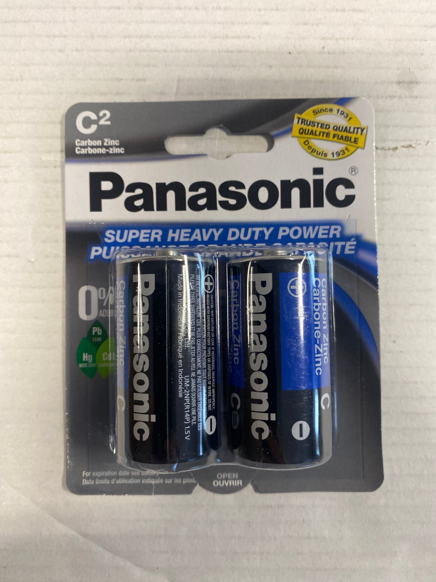 Panasonic C Batteries 2pk