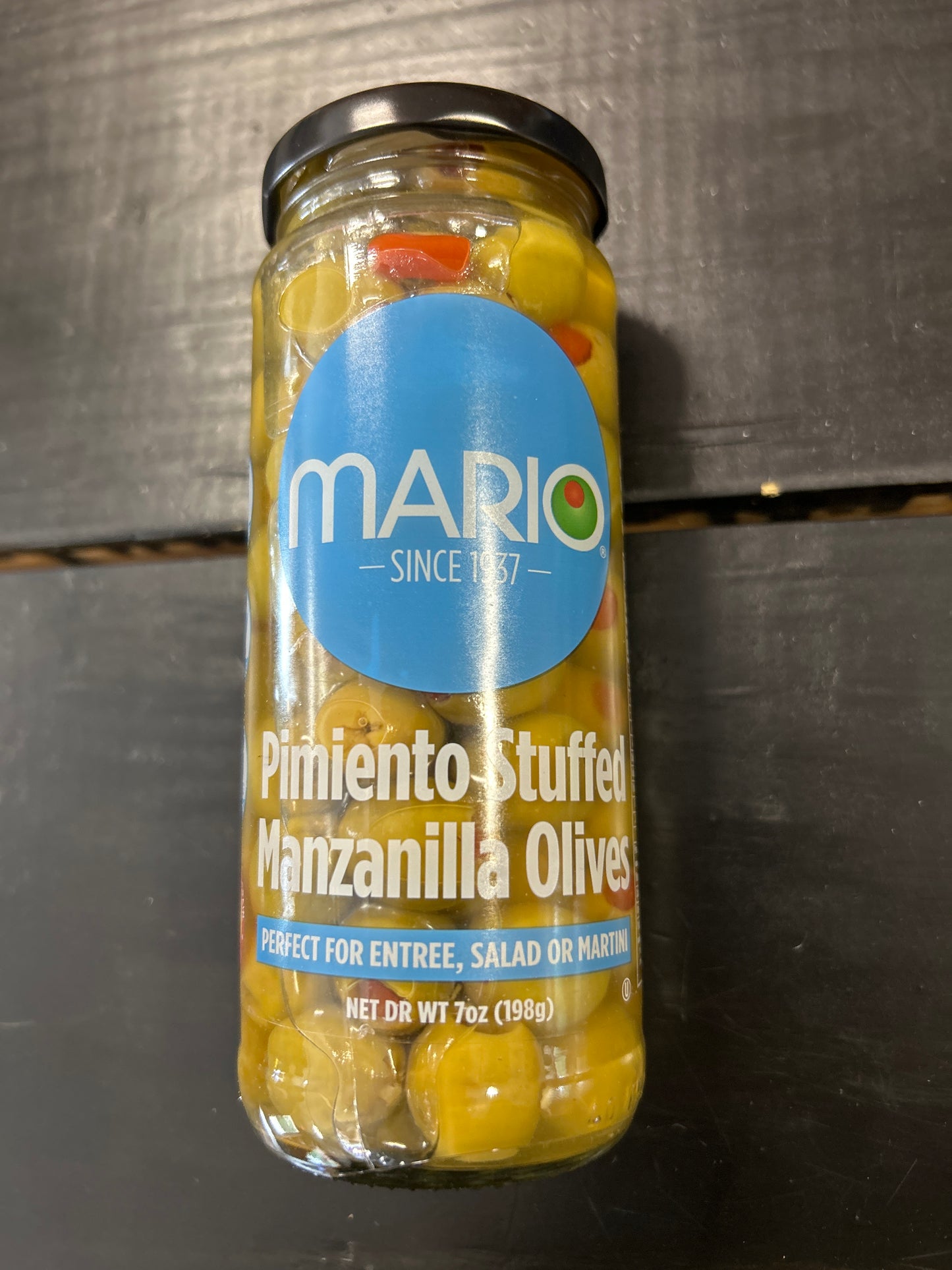 Mario Pimiento Stuffed Olives 7oz
