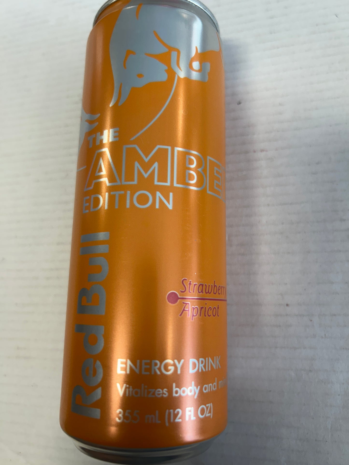Red Bull The Amber Edition Strawberry Apricot 12oz