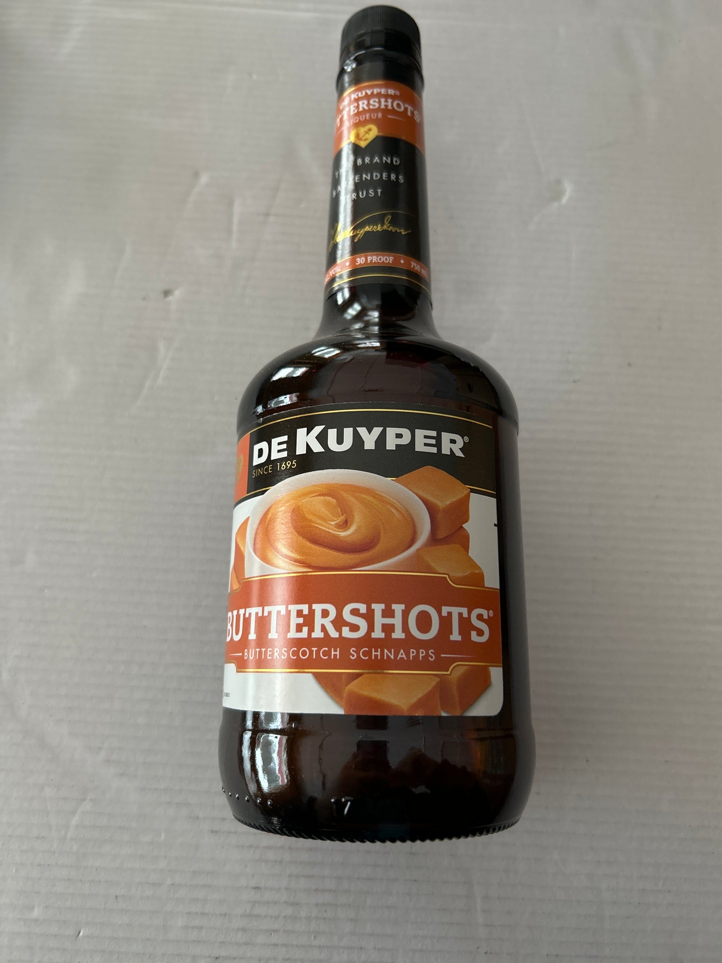 DeKuyper Buttershots Schnapps 30 proof 750ml