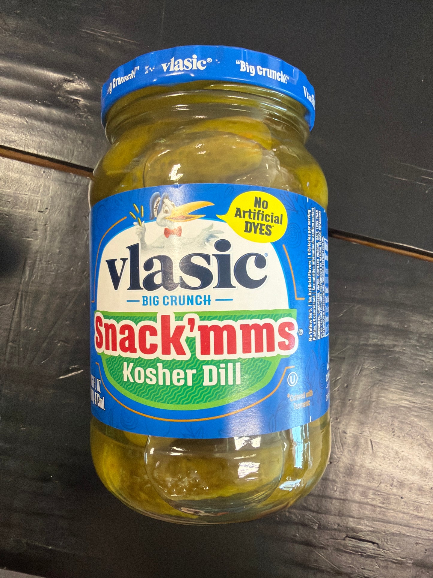 Vlasic snackem kosher dill 16oz