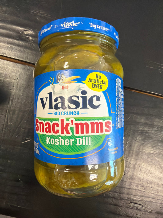 Vlasic snackem kosher dill 16oz