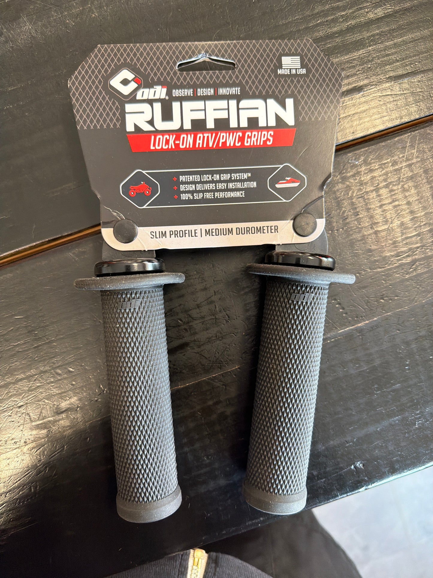 Odi Ruffian ATV lock on grips