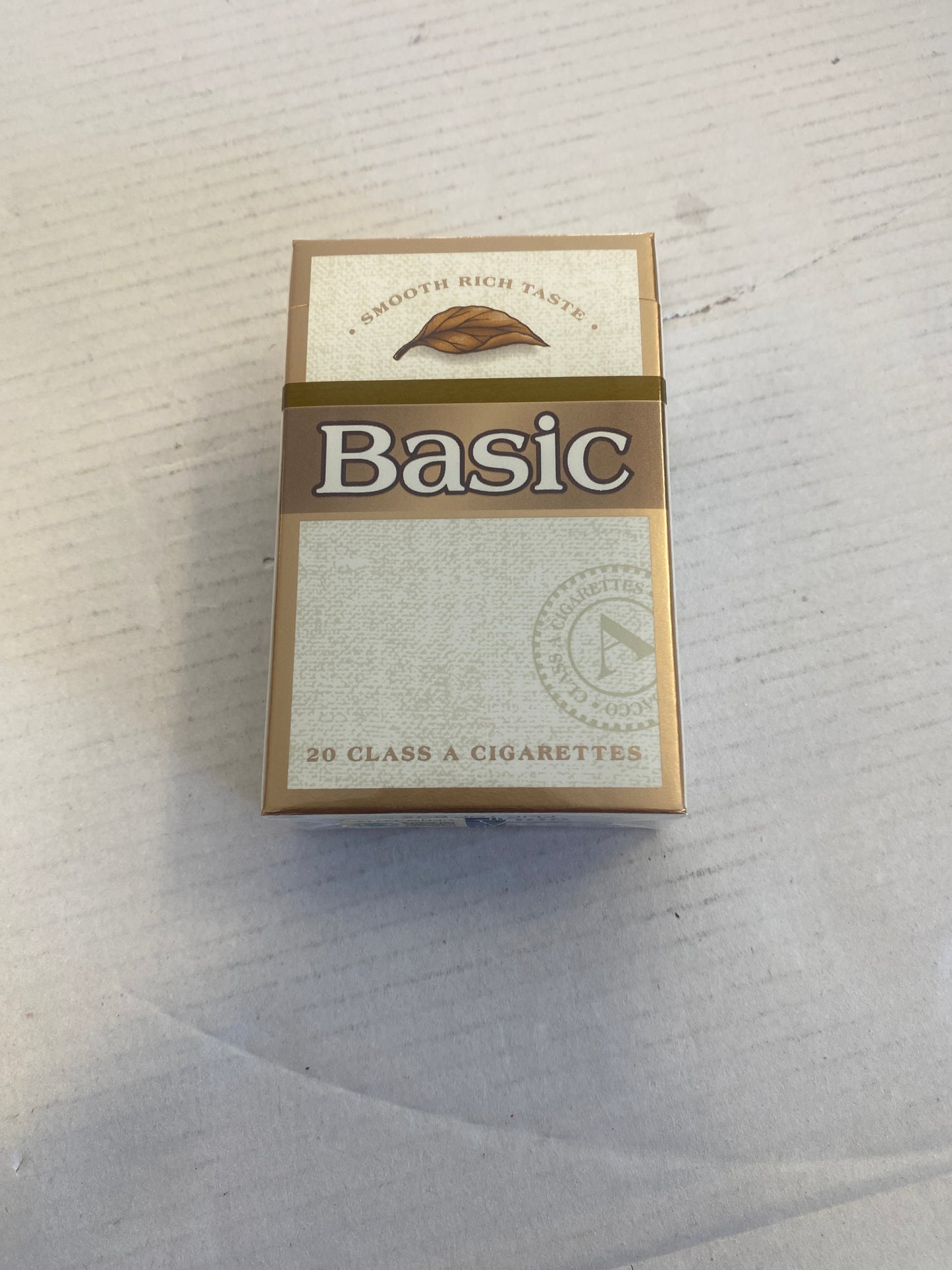 Basic Gold Cigarettes