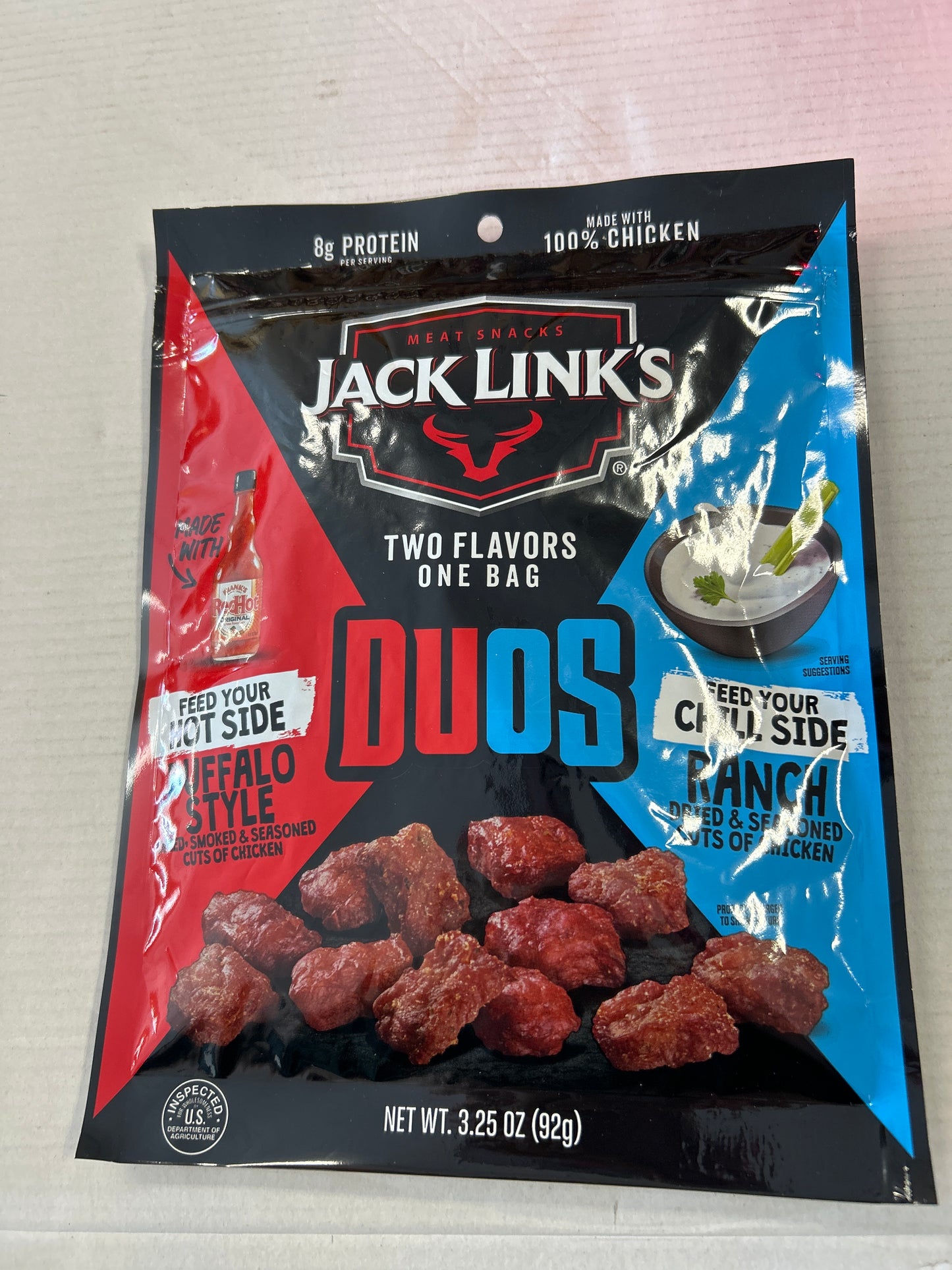 Jack Link’s duos Buffalo/ranch 3.25 oz