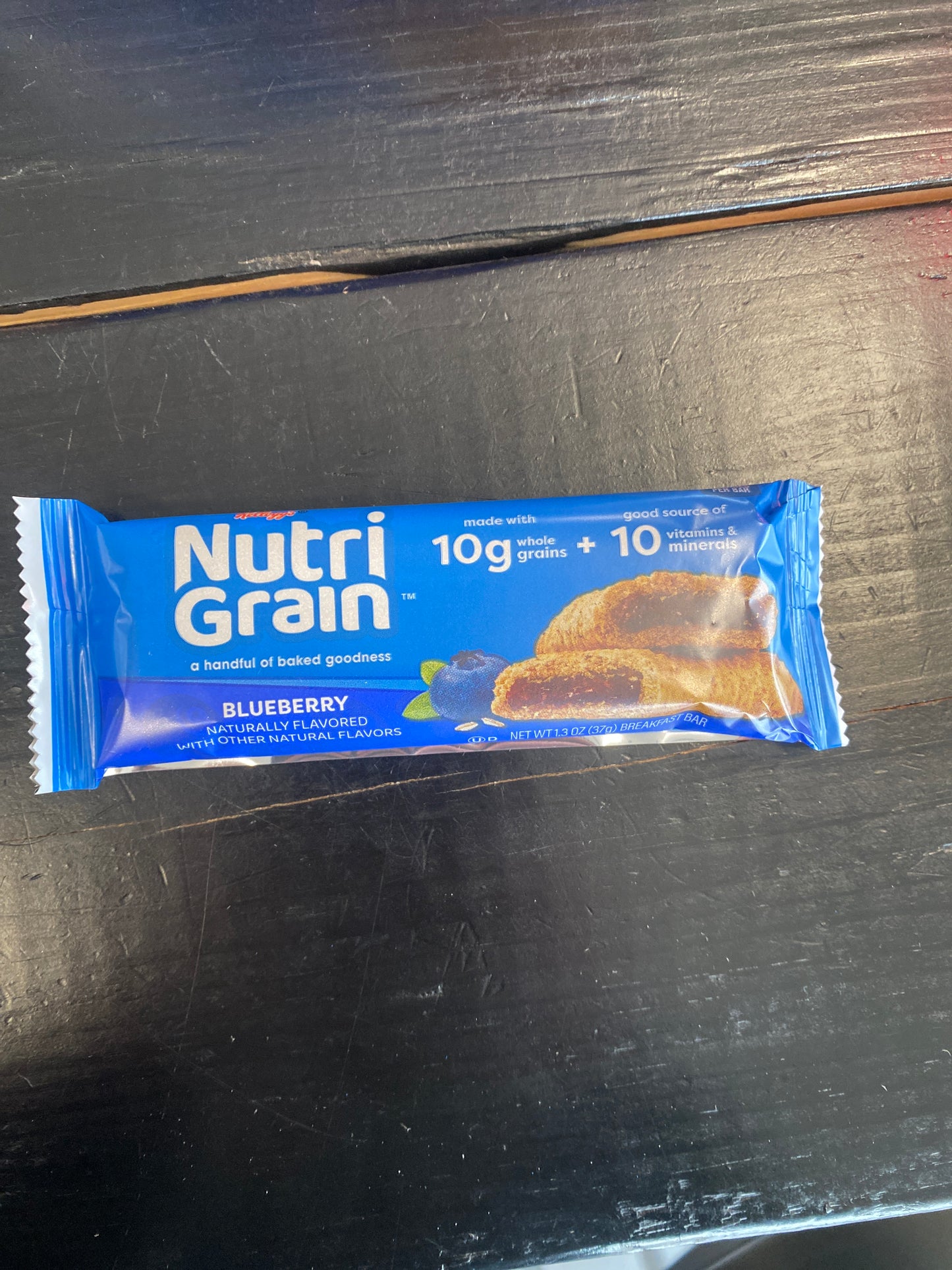 Kelloggs Nutri Grain Bar Blueberry 1.3oz