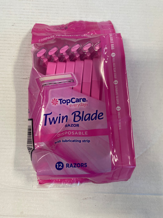 Top Care Women Twin Blade Razors 12pk