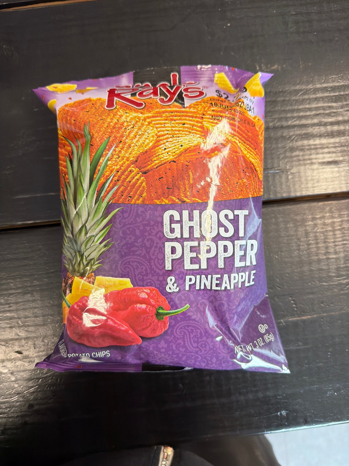 Uncle Rays Ghost Pepper and Pineapple 3oz