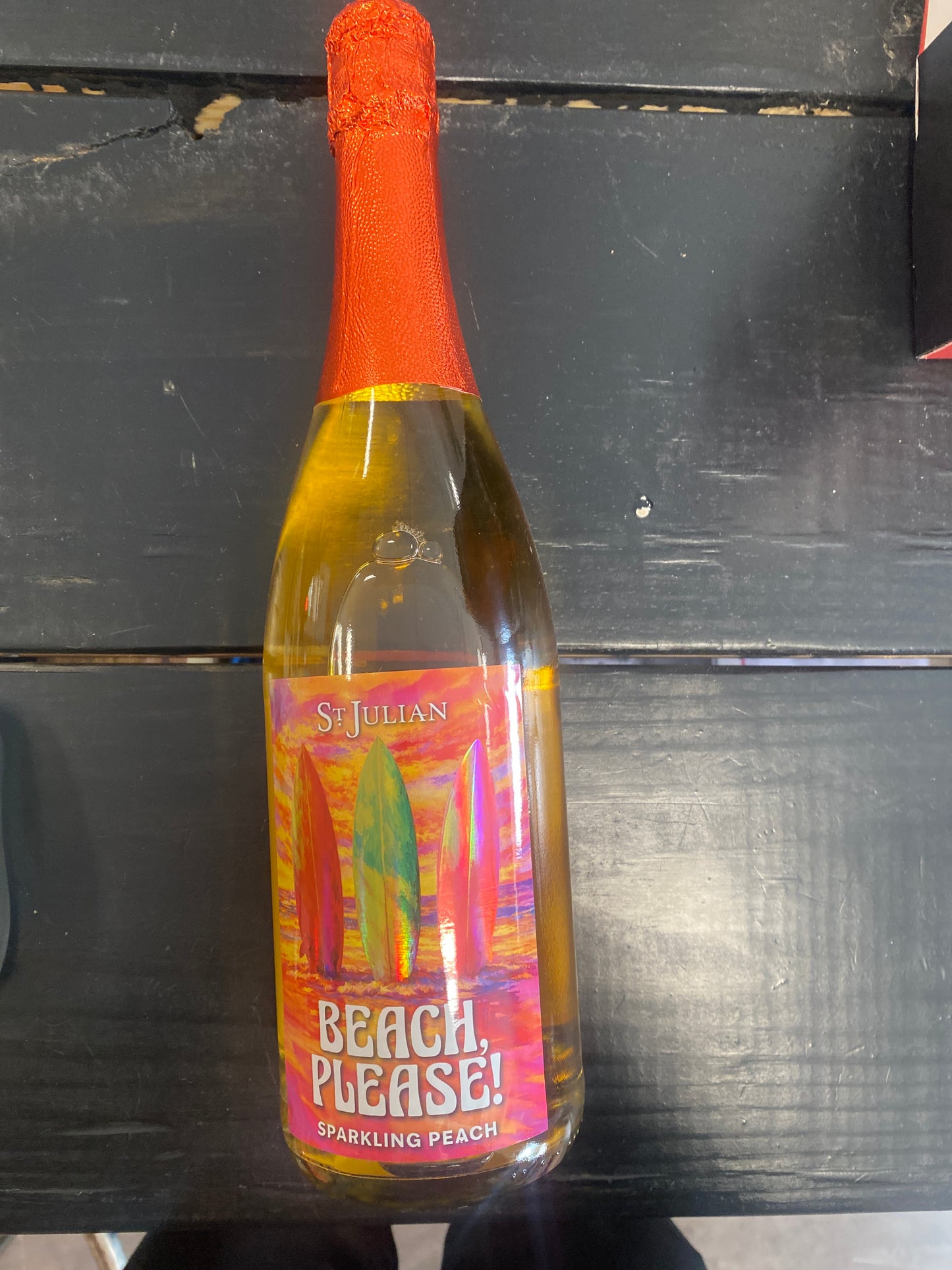 St Julian Beach Please Sparkling Peach 750ml