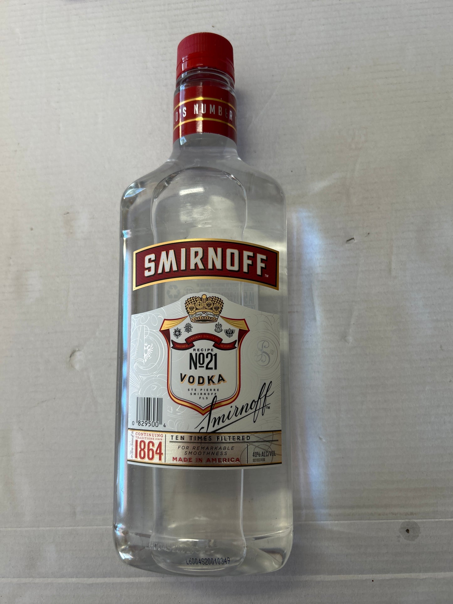 Smirnoff Vodka 750ml
