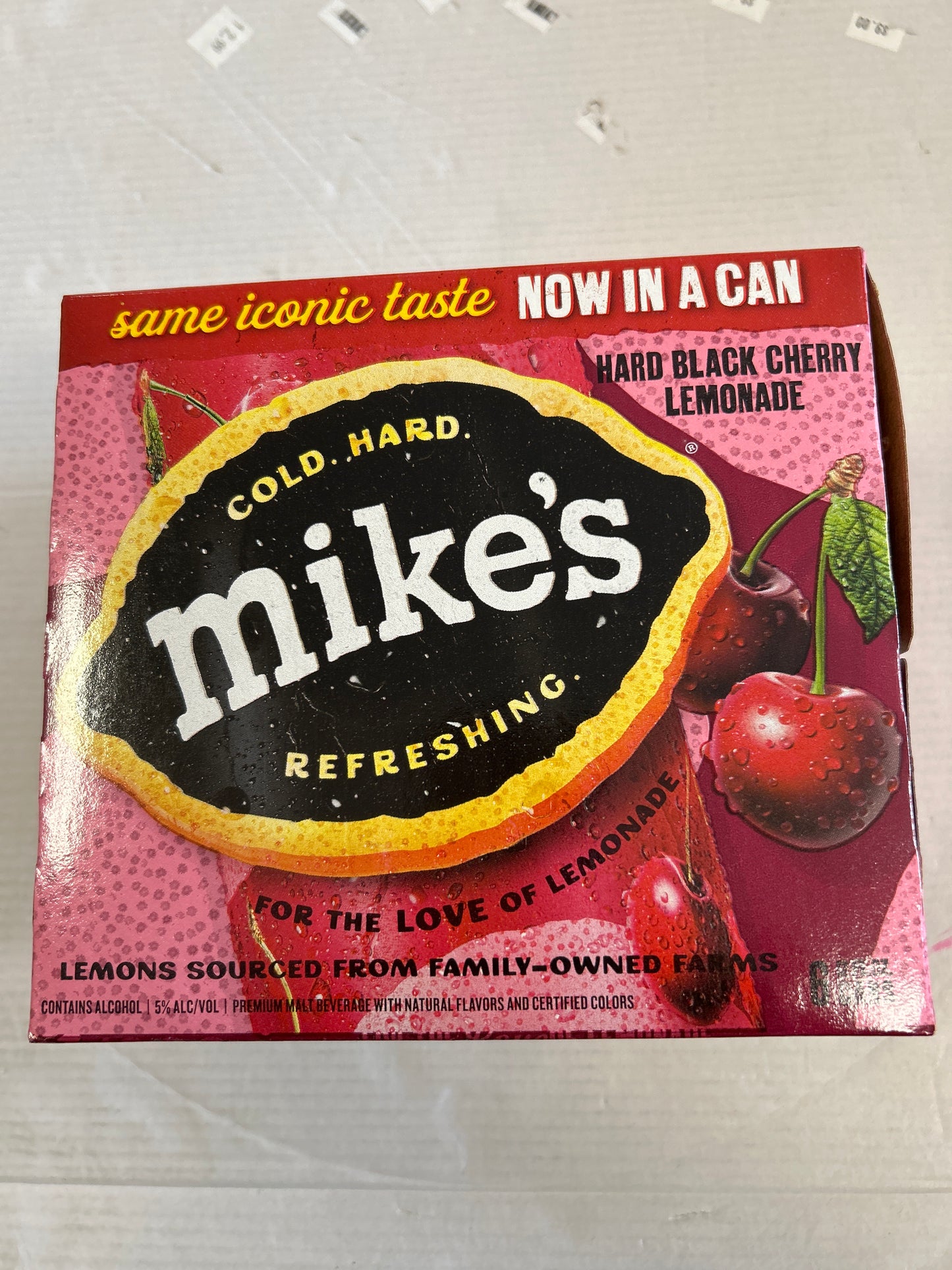 Mikes Black Cherry 6-12oz cans