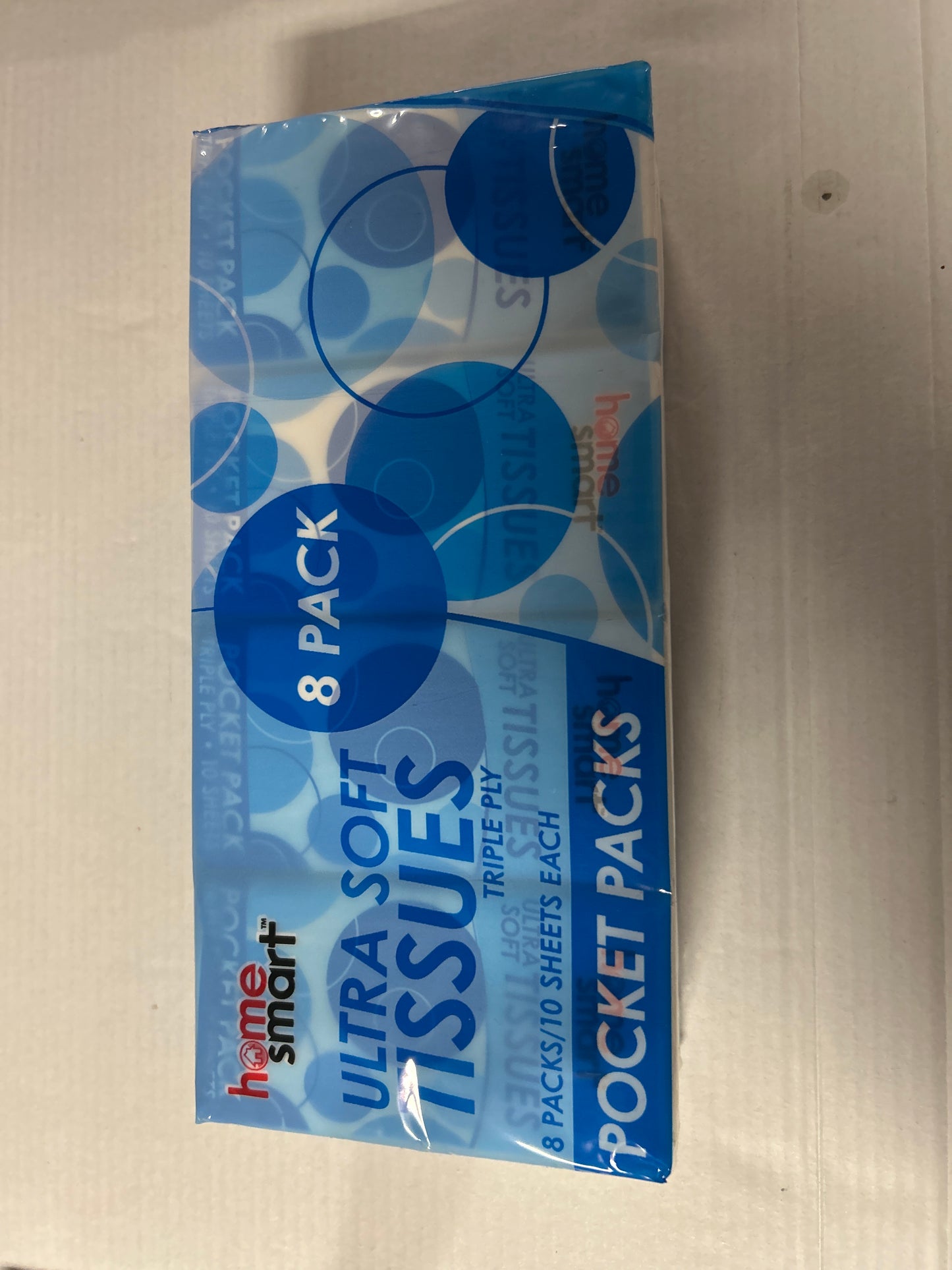 Home Smart Ultra Tissues 8pack