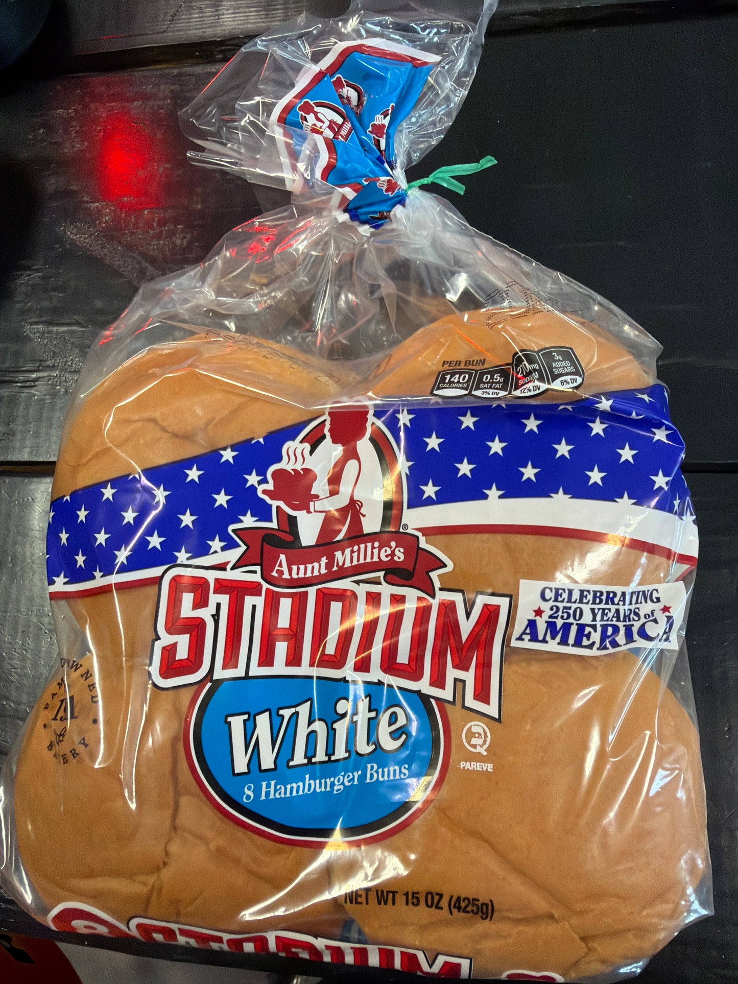 Aunt Millie’s Stadium white hamburger buns 8pk