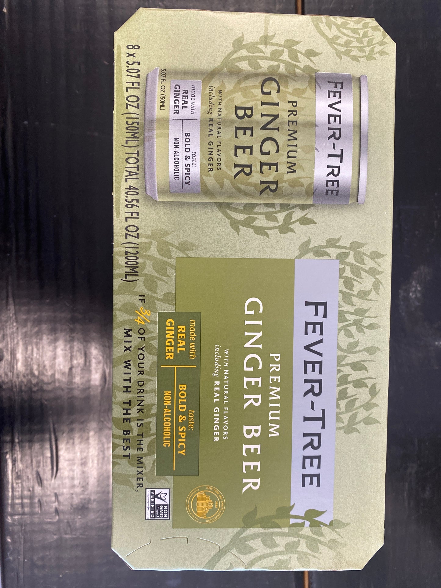 Fever Tree Ginger Beer 8pk 5.07oz Cans