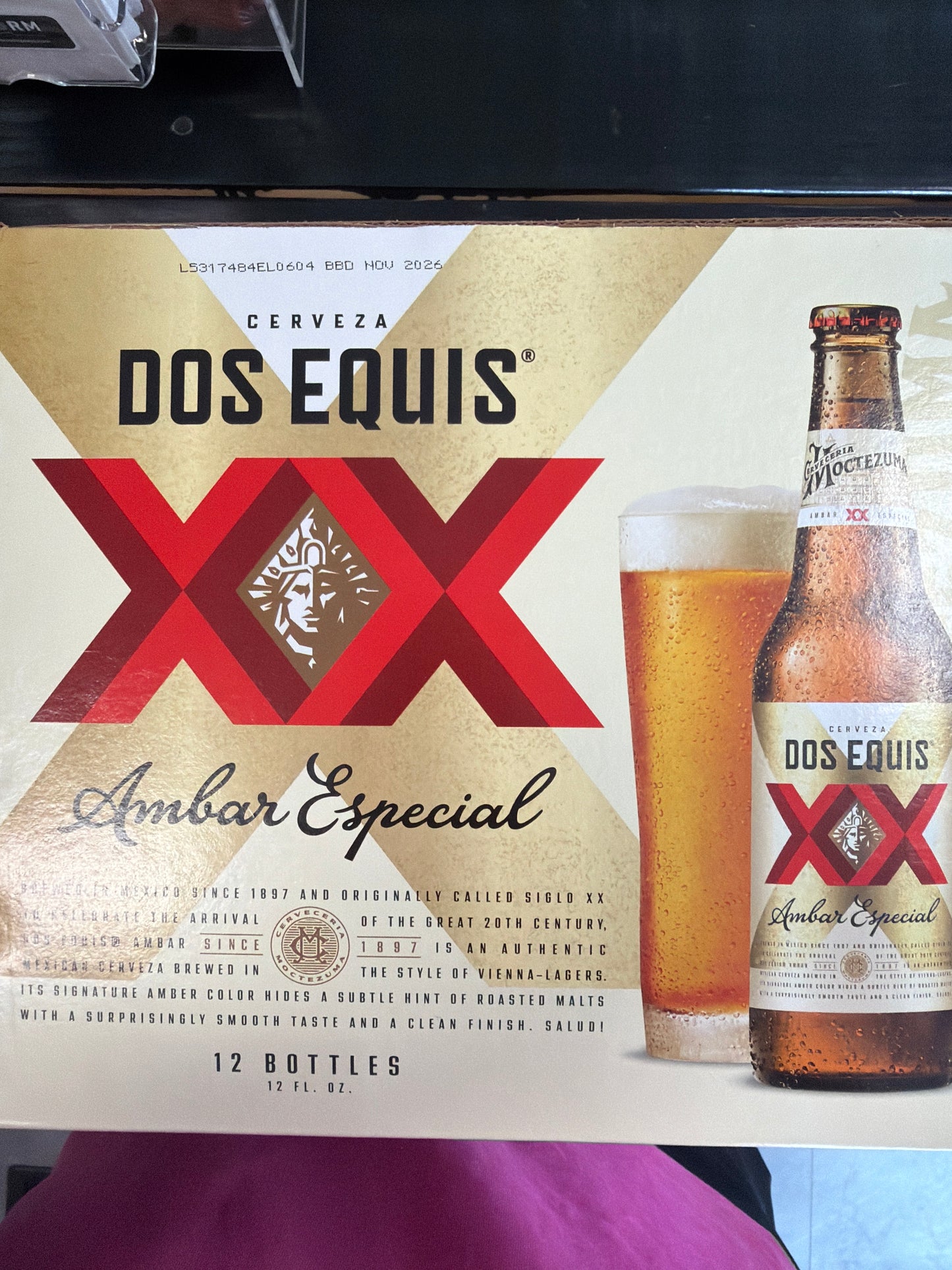 Dos Equis Amber 12pk 12oz Bottles