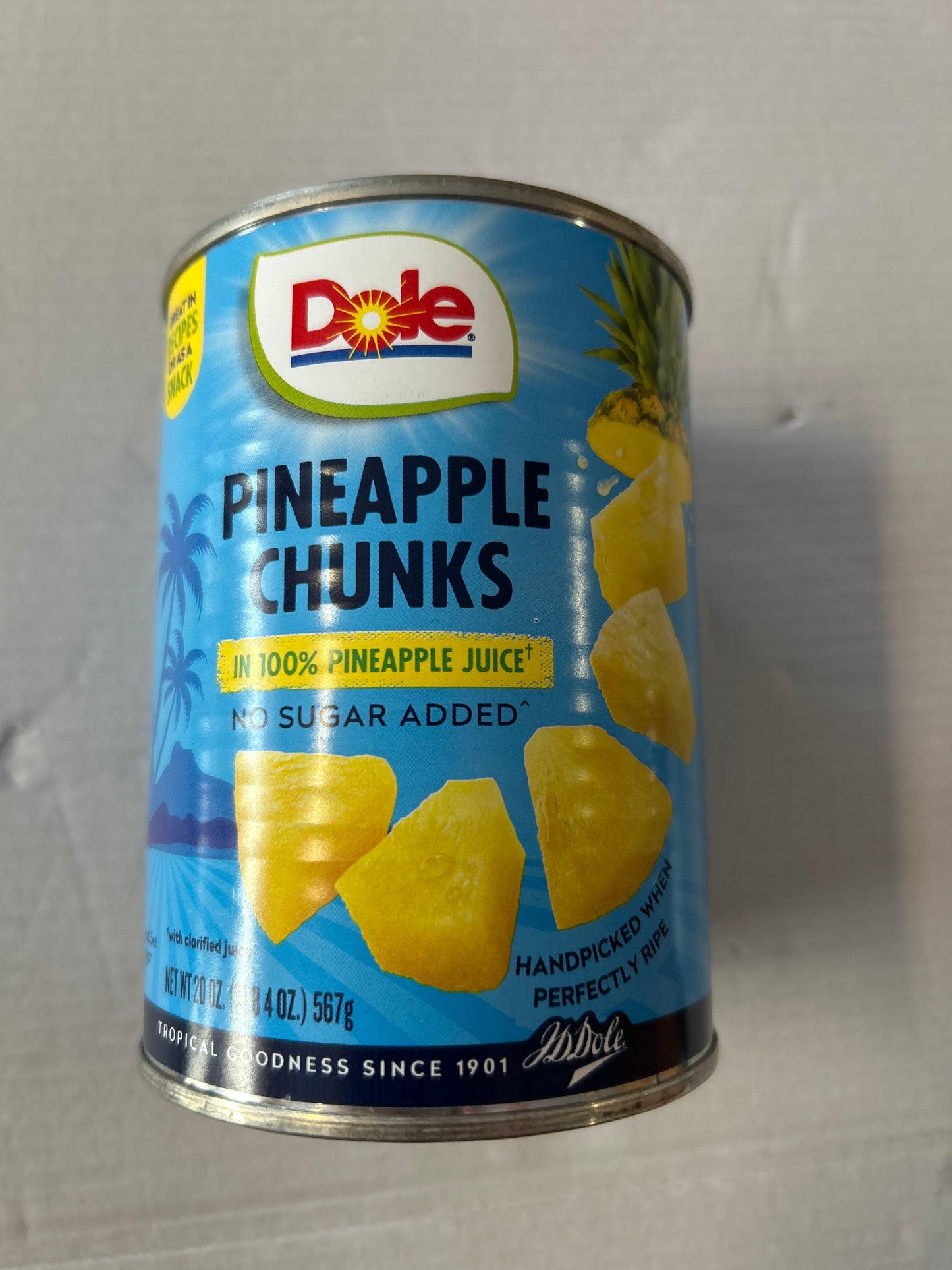 Dole Pineapple Chunks 20oz can