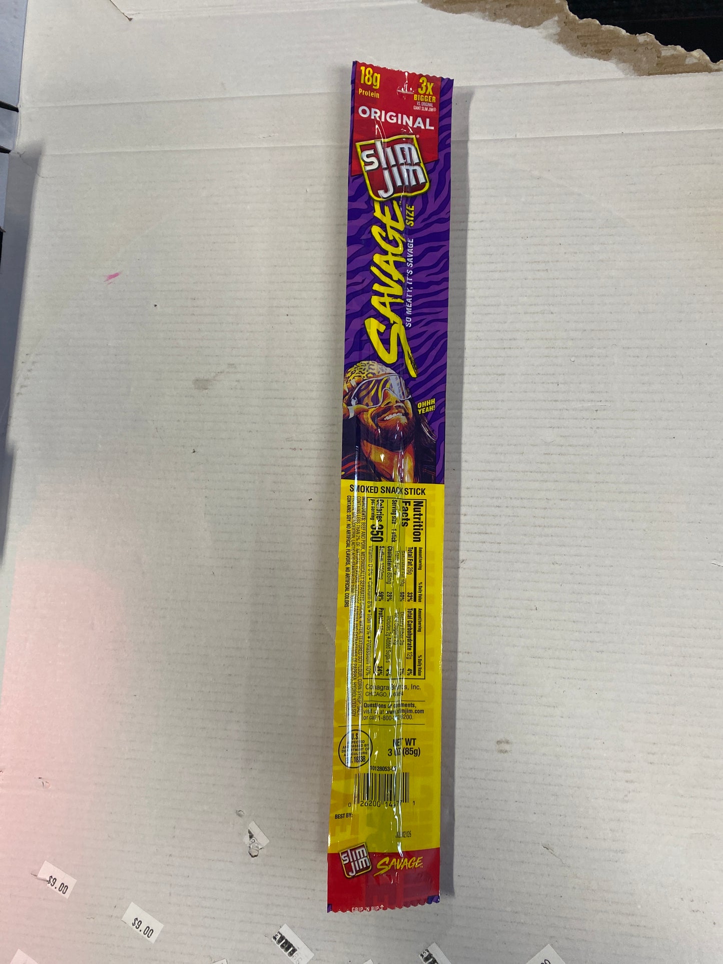 Slim Jim Original Savage 3oz