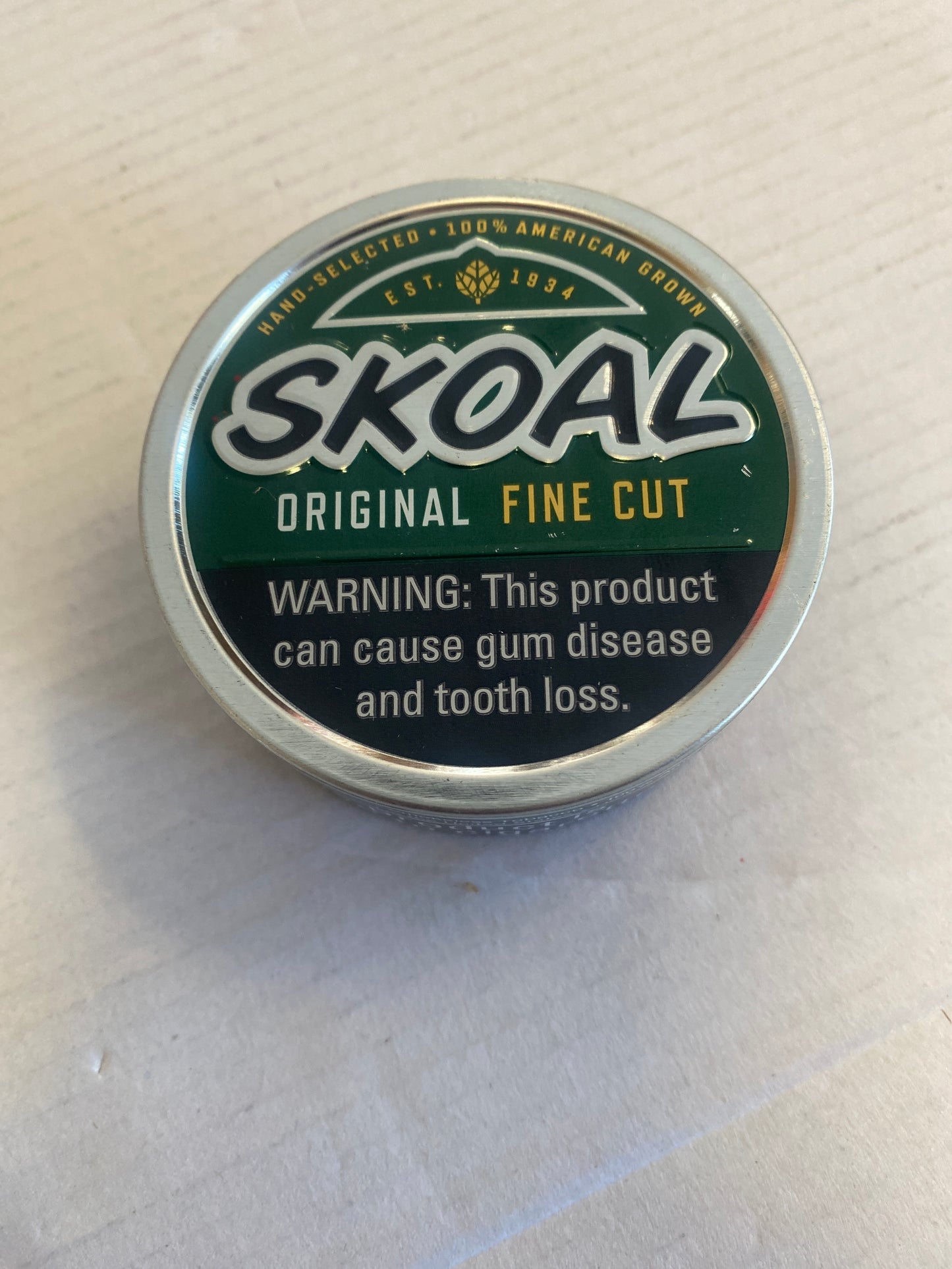 Skoal Wintergreen Fine Cut