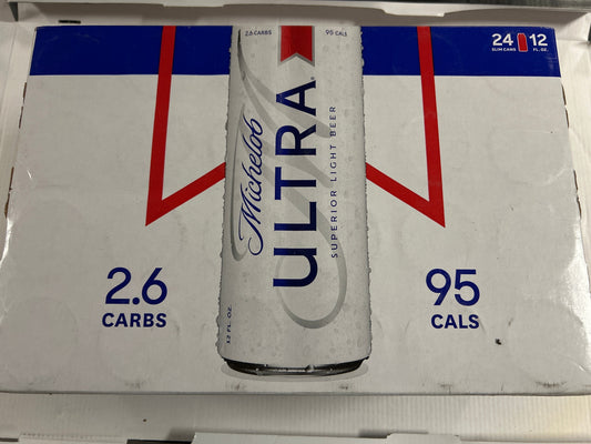 Michelob Ultra 24pack 12 oz cans
