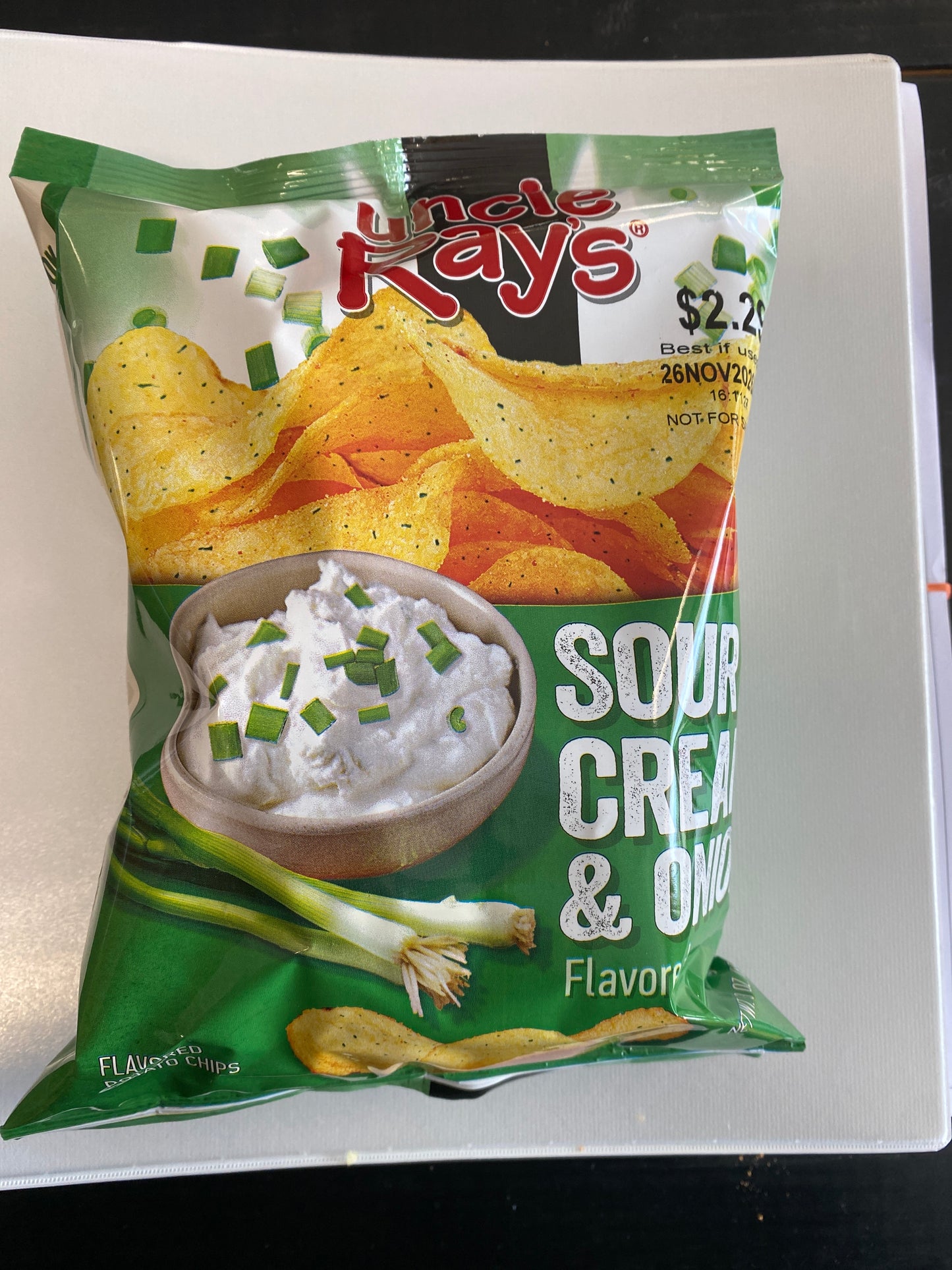 Uncle Rays Sour Cream and Onion 3oz