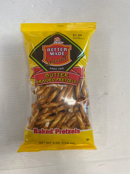Better Made Butter Braided Pretzels 4oz