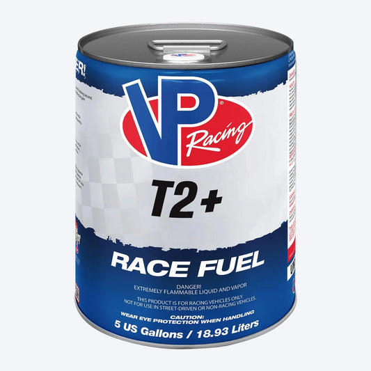 VP Racing T2+ Fuel - 5 Gallon (98 Octane Pre-Mixed 40:1)