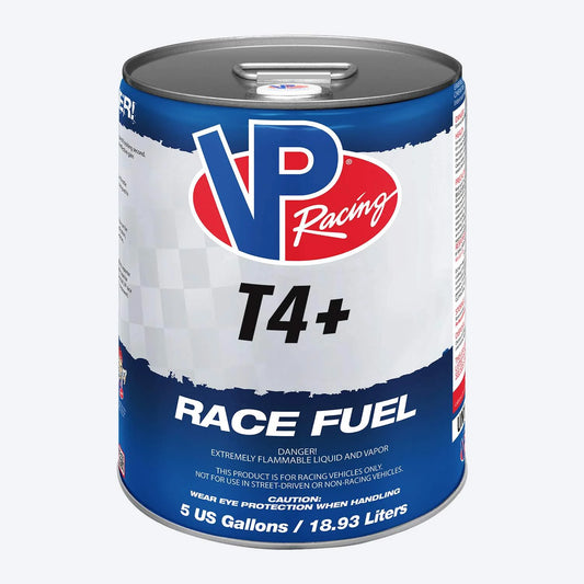 VP Racing T4+ Fuel - 5 Gallons (98 Octane)