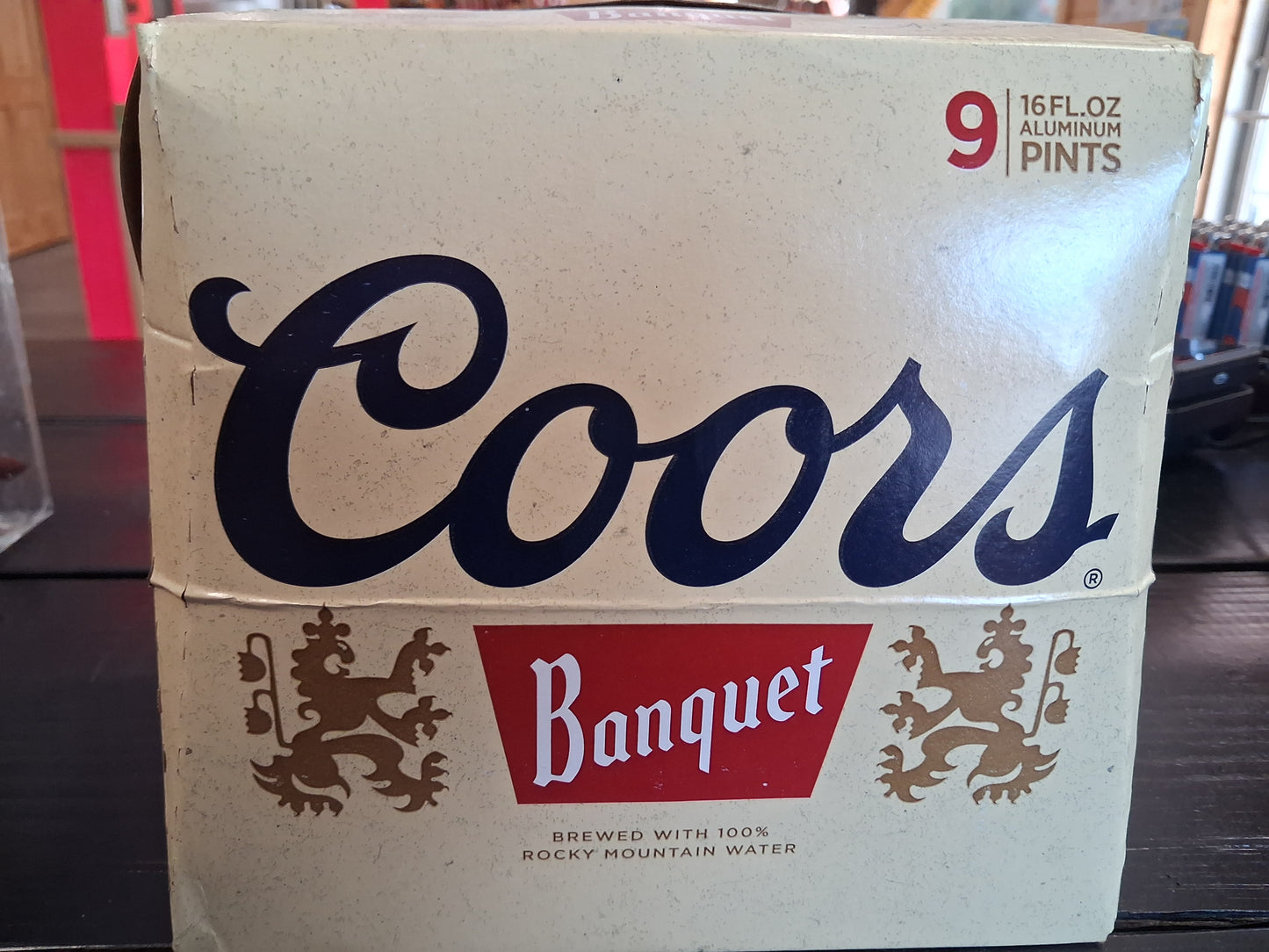 Coors banquet 9pk 16oz aluminum cans