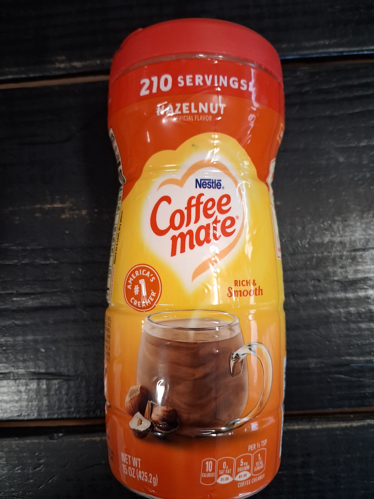 Coffemate hazelnut 15oz