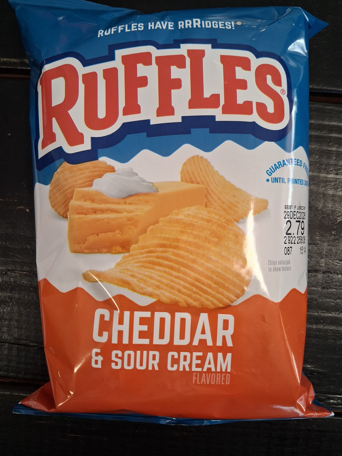 Ruffles cheddar &sour cream 2.25oz