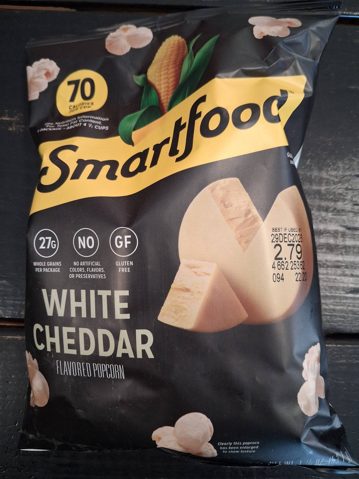 Smartfood white cheddar popcorn 1 7/8oz