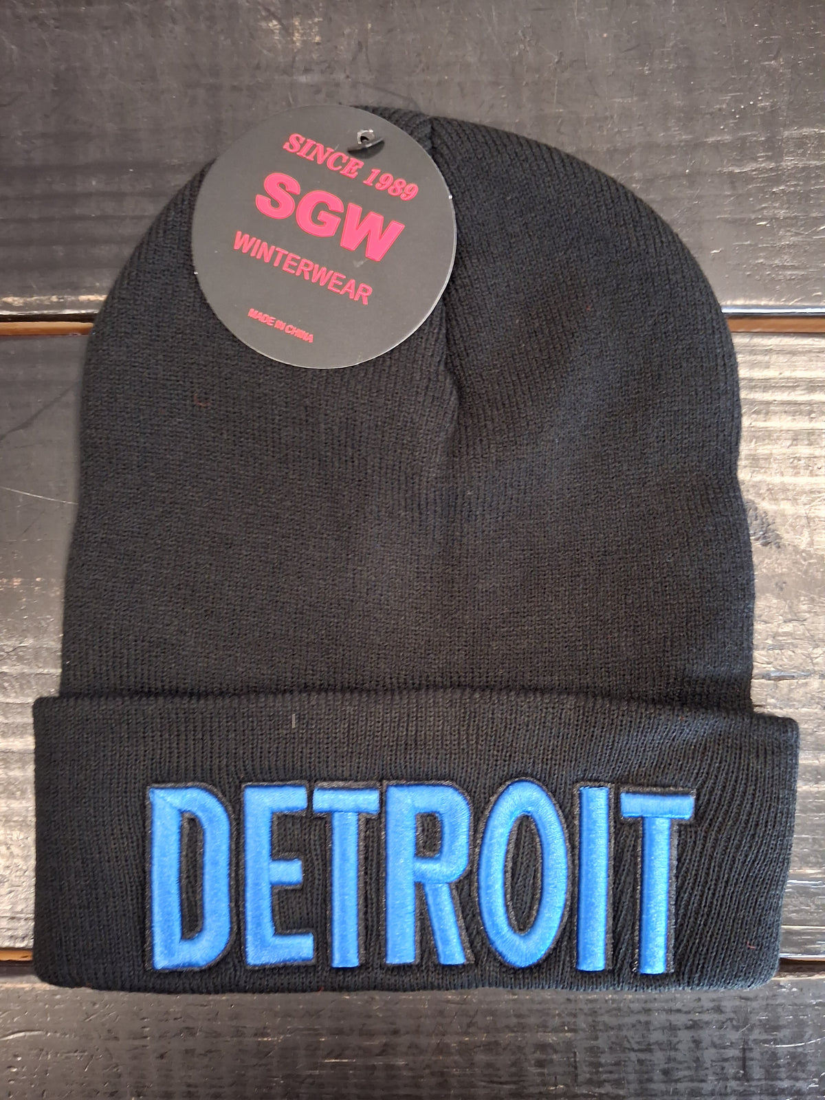 SGW Detroit beanie black