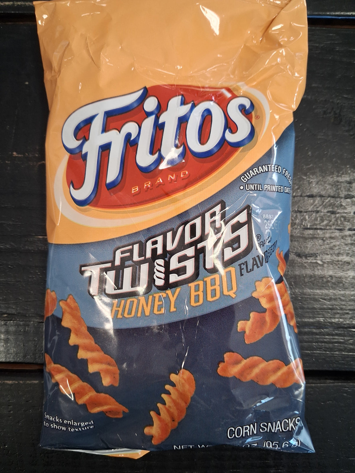 Fritos flavor twists honey BBQ 3 3/8oz